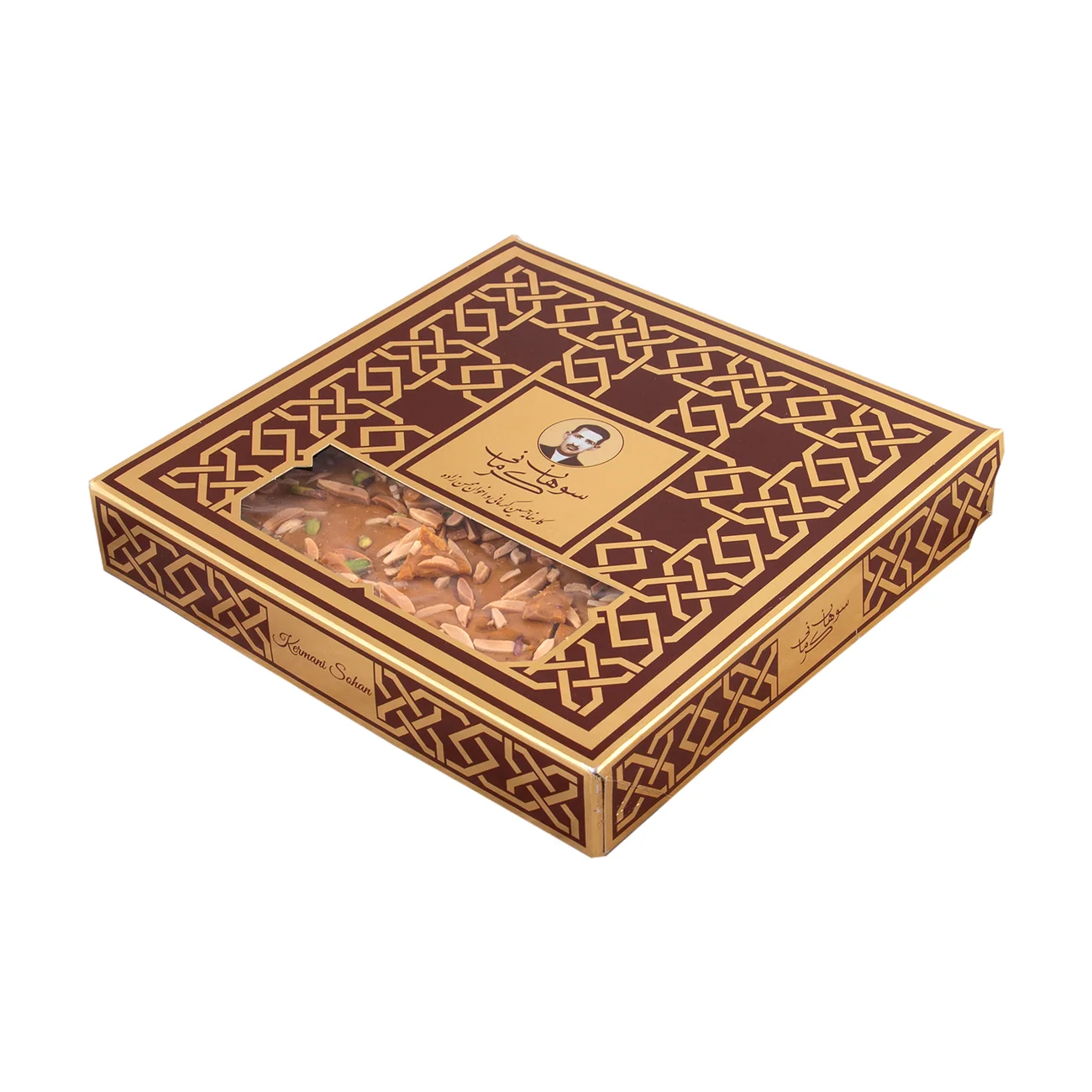 1510 سوهان عسلی تخت جعبه مقوایی - Image 1