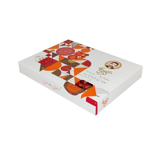 گز لقمه زعفرانی پسته 38 درصد گز کرمانی