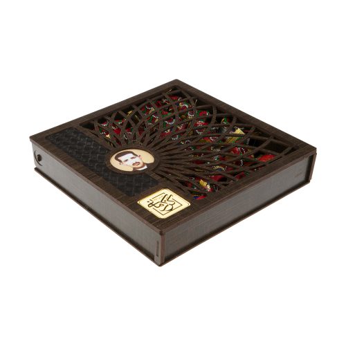 گز لقمه پسته 38 درصد جعبه چوبی گز کرمانی