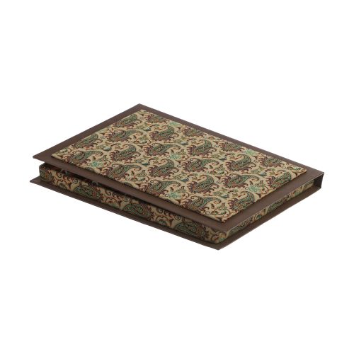 گز لقمه پسته 38 درصد جعبه ترمه کتابی