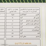 گـز لقمه پسته 40 درصد فوق ممتاز انگبینی جعبه مقوایی - 250 گرم 1158