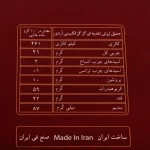 گز لقمه بادام 40 درصد فوق ممتاز انگبینی - جعبه مقوایی - Image 5